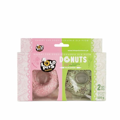 Lolo Pets Classic Donut Frugt & Grønsager 2Pack
